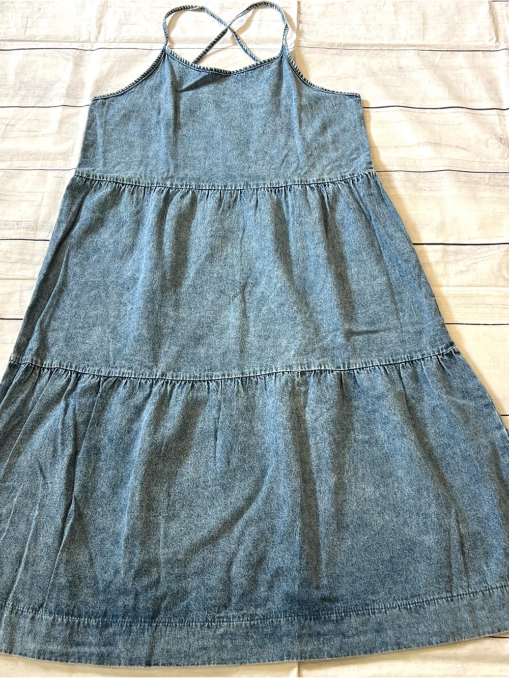 Vibe Chambray/Denim Sundress